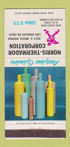 Matchbook Cover - Norris Thermador Corp Los Angeles CA 30 Strike