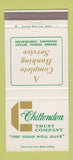 Matchbook Cover - Chittenden Trust Company MA? 30 Strike