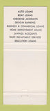 Matchbook Cover - Chittenden Trust Company MA? 30 Strike