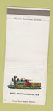 Matchbook Cover - Creditors Collections Keene Manchester NH old train 30 Strike