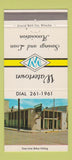 Matchbook Cover - Watertown Savings and Loan WI 30 Strike