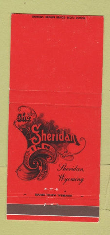 Matchbook Cover - Sheridan Inn WY 30 Strike