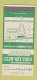 Matchbook Cover - Cash Way Lumber Kerr Port Huron MI 30 Strike
