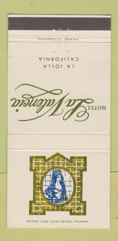 Matchbook Cover - Hotel La Valencia La Jolla CA 30 Strike