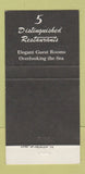 Matchbook Cover - Hotel La Valencia La Jolla CA 30 Strike