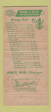 Matchbook Cover - Savannah Motor Lodge GA 30 Strike