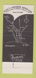 Matchbook Cover - Deziel's Lighthouse Supper Club Anoka MN 30 Strike