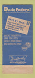 Matchbook Cover - Dade Federal Savings Loan Miami FL 30 Strike
