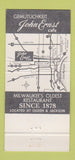 Matchbook Cover - John Ernst Cafe Milwaukee WI 30 Strike