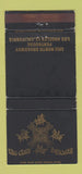 Matchbook Cover - The Club Dynasty Los Angeles CA WEAR 30 Strike