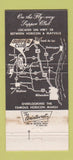 Matchbook Cover - On the Fly Way Supper Club Horicon WI WEAR 30 Strike