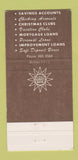 Matchbook Cover - Suncook Bank Hooksett Epson NH 30 Strike