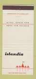 Matchbook Cover - Islandia San Diego CA 30 Strike