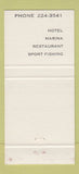 Matchbook Cover - Islandia San Diego CA 30 Strike