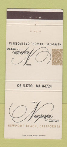 Matchbook Cover - Newporter Inn Newport Beach CA 30 Strike