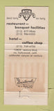 Matchbook Cover - Sportsmen's Lodge Hotel North Hollywood CA WEAR 30 Strike
