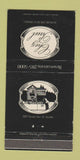 Matchbook Cover - Chez Paul French Restaurant Seattle WA 30 Strike