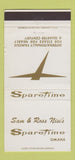 Matchbook Cover - Sam & Ross Nisi's Sparetime Steaks Omaha NE 30 Strike