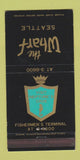 Matchbook Cover - The Wharf Seattle WA 30 Strike