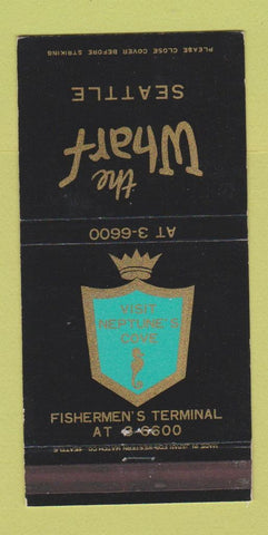Matchbook Cover - The Wharf Seattle WA 30 Strike