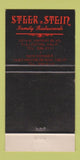 Matchbook Cover - Steer n Stein Fullerton Huntington Beach CA WEAR 30 Strike