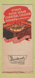 Matchbook Cover - George Diamond Steaks Milwaukee WI 30 Strike