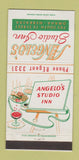 Matchbook Cover - Angelo's Studio Inn Omaha NE 30 Strike