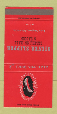 Matchbook Cover - Silver Slipper Casino Las Vegas NV WEAR 30 Strike