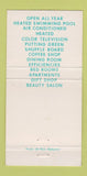 Matchbook Cover - Tapis Rouge Fort Lauderdale FL 30 Strike