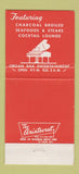 Matchbook Cover - Rudy's Hearthside La Jolla CA 30 Strike
