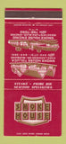 Matchbook Cover - Smoke House Burbank Encino CA 30 Strike