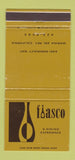 Matchbook Cover - Fiasco Restaurant Marina Del Rey CA WEAR 30 Strike