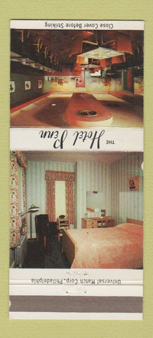 Matchbook Cover - Hotel Penn York PA 30 Strike
