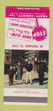 Matchbook Cover - Pratt Abbott Portland Westbrook ME Clothes 30 Strike