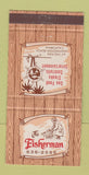 Matchbook Cover - The Fisherman Restaurant Huntington Park CA 30 Strike