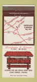 Matchbook Cover - Country Squire Restaurant Seven Corners VA 30 Strike