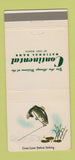 Matchbook Cover - Continental National Bank Fort Worth TX 30 Strike