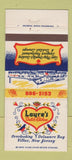 Matchbook Cover - Layre's Dutch Kitchen Villas NJ 30 Strike