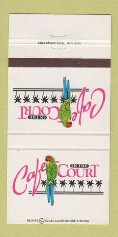 Matchbook Cover - Cafe in the Court Holiday Inn Dallas TX 30 Strike