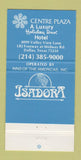 Matchbook Cover - Isadora Holiday Inn Dallas TX 30 Strike