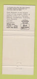 Matchbook Cover - Best Western Ship Ashore Smith River CA 30 Strike
