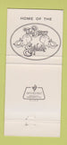 Matchbook Cover - Grosvenor Airport Inn South San Francisco CA 30 Strike