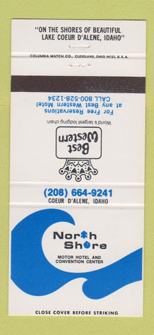Matchbook Cover - North Shore Motor Hotel Lake Coeur D'Alene ID 30 Strike