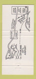 Matchbook Cover - North Shore Motor Hotel Lake Coeur D'Alene ID 30 Strike
