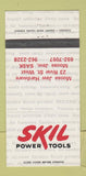 Matchbook Cover - Skil Power Tools Moose Jaw SK WEAR 30 Strike