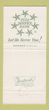 Matchbook Cover - Coahoma Bank Clarksdale MS Jonestown Lula 30 Strike