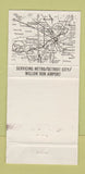Matchbook Cover - K&T Air Freight Roseville MI WORN 30 Strike
