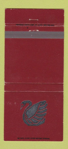 Matchbook Cover - Crystal Swan Orchard Cafe Novi MI Hilton Hotel 30 Strike