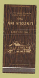 Matchbook Cover - Lincoln Inn Rockville Centre LI NY WEAR 30 Strike