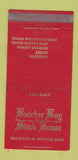 Matchbook Cover - Butcher Boy Steak House North Andover MA WORN 30 Strike